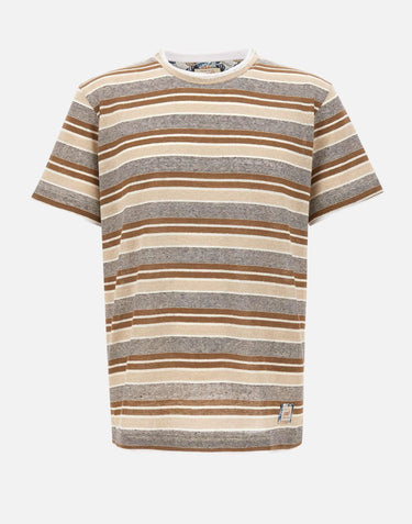 T-shirt "Cot" in lino e cotone COTVR0324 RIGA2 BOB 