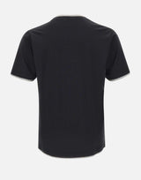 T-shirt in cotone Supima DK17105 NERO DIKTAT 