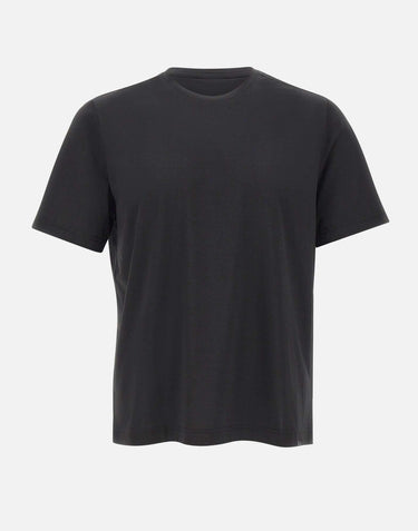 T-shirt in misto cotone e nylon DK17911 NERO DIKTAT 