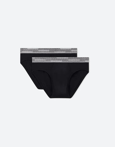 Set due slip in cotone organico stretch EM000251 AF18544MC005 EMPORIO ARMANI 