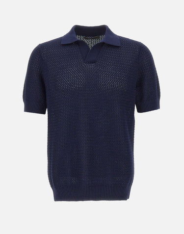 Polo in maglia di cotone PL3MCSK CM7B891 FILIPPO DE LAURENTIIS 