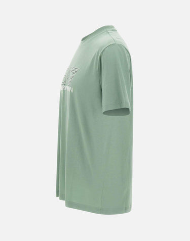 T-shirt "Visibility" in jersey di cotone 7M001307 AF10375U7243 EA7 