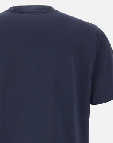 T-shirt in modal e cotone DK87110 BLU DIKTAT 