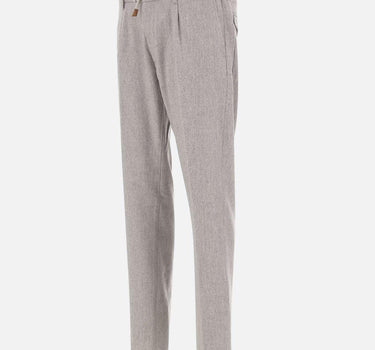 Pantaloni in lana X75PANB21 TES0H02713 ELEVENTY 