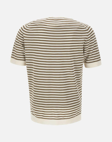 T-shirt in cotone a righe TS0MC CR14R15102 FILIPPO DE LAURENTIIS