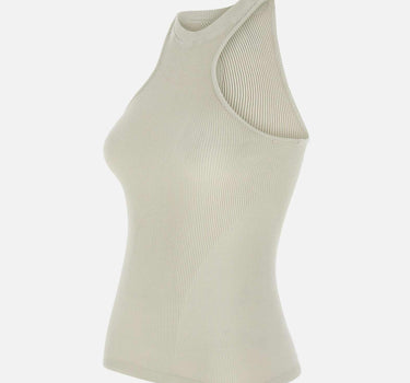 "Ribbed jersey tank top" PS25441200 000 ANDREADAMO 