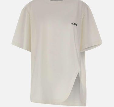 T-Shirt con spacco sagomato 260WCT00350 JJJ025AA001 THE ATTICO 