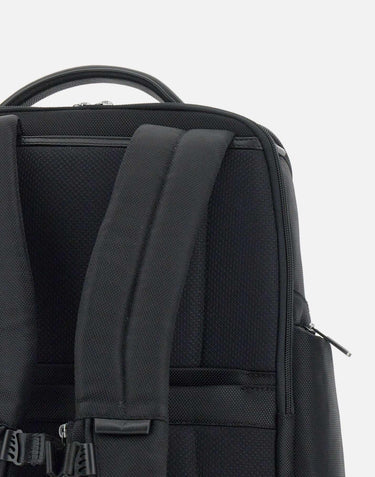 Zaino porta pc 15,6" in tessuto riciclato e pelle CA5477BR2 N PIQUADRO 