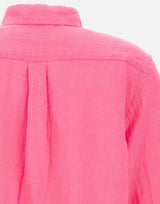 Camicia in lino 211970730 504 POLO RALPH LAUREN 
