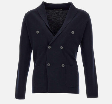 Blazer in maglia di lana merino RJMLDPT WM14M890 FILIPPO DE LAURENTIIS 