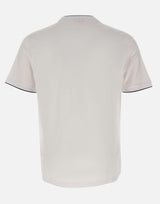 T-shirt in cotone con taschino 25411007 010 PAUL&SHARK 