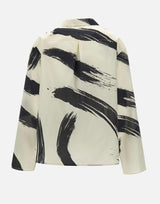 Camicia "Sana" SANA IVORYBLACK LOULOU DE SAISON 