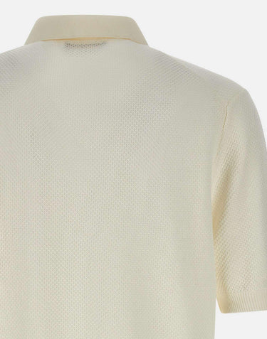 Polo in maglia di cotone organico 57113 18028005 GRAN SASSO 