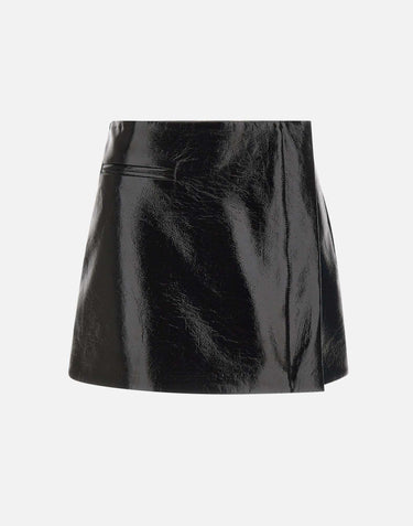 "One minute vinyl skit" 425CJU316VY0014 BLACK COURREGES 