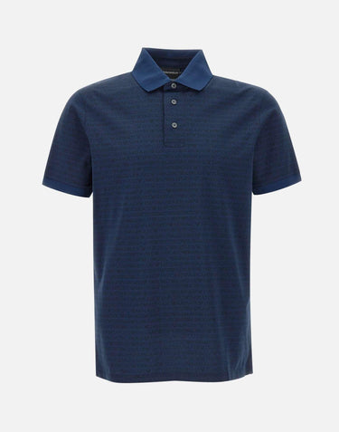 Polo  in jersey di cotone EM000788 AF12916FB224 EMPORIO ARMANI 