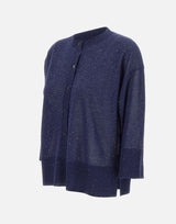 Maglia con bottoni e micro paillettes 390261 809 KANGRA 
