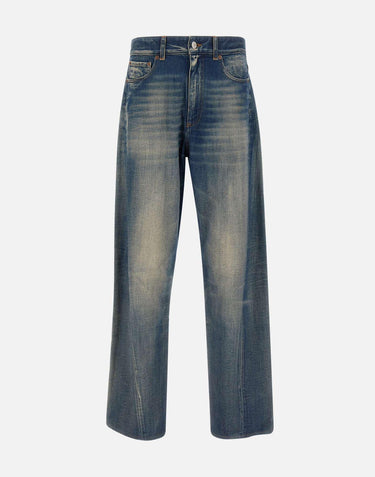 Jeans a gamba larga SH0LA0024 M30017962 MM6 MAISON MARGIELA 