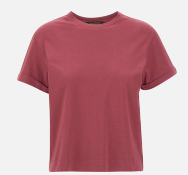 T-shirt in cotone a girocollo 60264 80500275 GRAN SASSO 