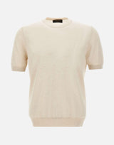 Maglia a maniche corte in fresco cotone 43154 20731006 GRAN SASSO 