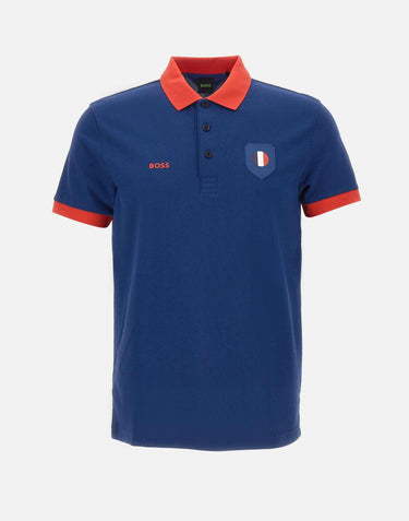Polo "Paddy" con dettaglio bandiera paese 50559263 419 BOSS 