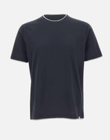 T-shirt in cotone Supima DK17105 BLUE DIKTAT 