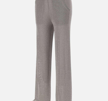 Pantaloni jogger in misto viscosa e lurex 197215 049 KANGRA 