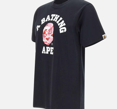 T-shirt "ABC Camo College" 001TEM301004M BKXPK BAPE 