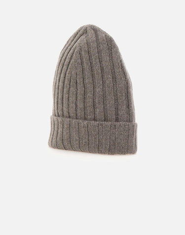 Cappello in cashmere 13165 15563999TAUPE GRAN SASSO 