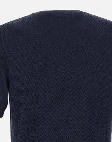 T-shirt  in maglia di cotone 57168 20616598 GRAN SASSO 