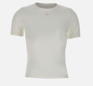 "Signature contrast t-shirt" 125JTS017JS0203 0001 COURREGES 