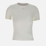 "Signature contrast t-shirt" 125JTS017JS0203 0001 COURREGES 