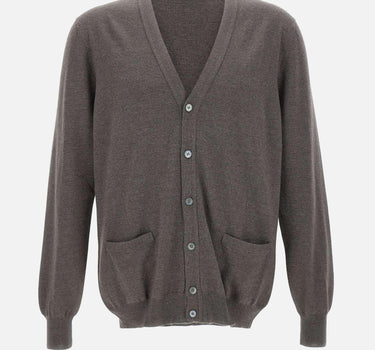Cardigan in lana merinos extrafine 14201 58150046 GRAN SASSO 