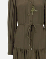 Chemisier con cintura CF5390T2578 X0708 LIU-JO 