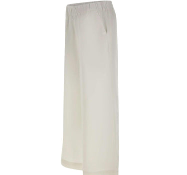 Pantaloni ampi in misto lino L3133 OFFWHITE JC SOPHIE 
