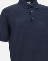 Polo in crêpe di cotone PL1MC CR14T890 FILIPPO DE LAURENTIIS 