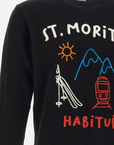 Maglia "Heron St. Moritz draw" HER0001 02973I00EMB MC2 SAINT BARTH 