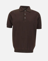 Polo in cotone crêpe PL1MCPAR CR14R190 FILIPPO DE LAURENTIIS 