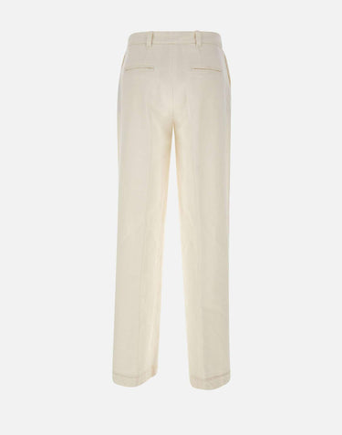 Pantaloni in lana e cashmere L80PANL07 TET0L02401 ELEVENTY 