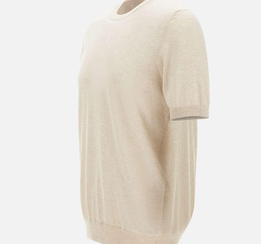 Maglia a maniche corte in fresco cotone 43154 20731006 GRAN SASSO 