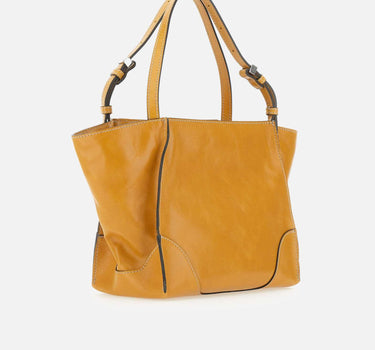 Borsa a spalla "Merida" in pelle BS11520 INTYGOLDENAMBER GIANNI CHIARINI 