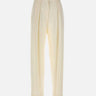 Pantalone a gamba larga 1226WTR002857P IVORY VICTORIA BECKHAM 