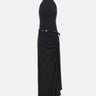 Abito con scollo all'americana sospeso COPR238F5022 BLK COPERNI 