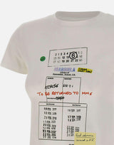 T-shirt stampata S52GC0360 M20185100 MM6 MAISON MARGIELA 