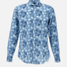 Camicia in cotone e lino LFU02P0147120U 0001 BARBA 