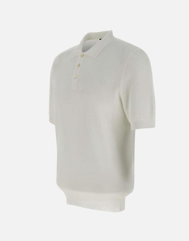 Polo in maglia di cotone organico 57113 20620002 GRAN SASSO 