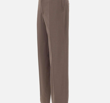 Pantaloni chino in fresco lana stretch 4032P1007 26000029 MANUEL RITZ 