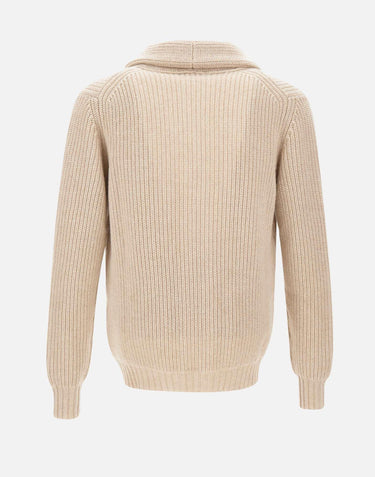 Cardigan in lana e cashmere CS3MLT WC5P931 FILIPPO DE LAURENTIIS 