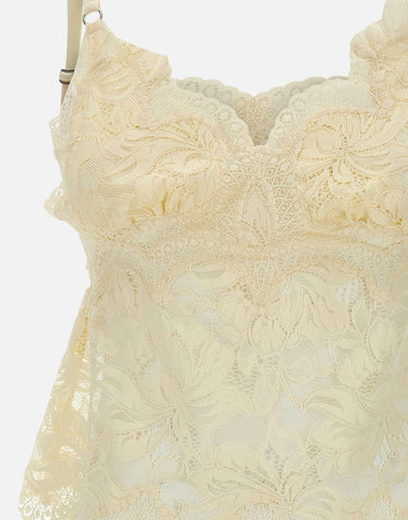 "Tank top in lace" 25PJT0043PA0170 P105 RABANNE 