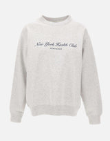 Felpa "NY Health Club" ST07166043GY03 HEATHGRAY SPORTY & RICH