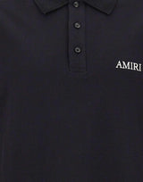 Polo over con logo ricamato AM326JR018 0002 AMIRI 
